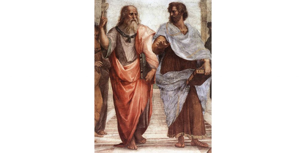 Plato and Aristotle in The School of Athens