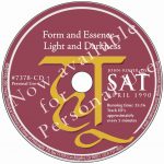 Form and Essence - Light and Darkness