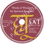 Words Of Wisdom For Spiritual Exercises