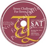 Seven Challenges for Seven Days
