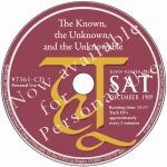 The Known, the Unknown, and the Unknowable