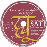 Does Faith Have Value? (Mar '71)