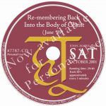 Re-membering Back Into the Body of Christ (June '89)