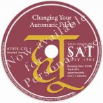 Changing Your Automatic Pilot?
