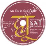Are You in God's Will?