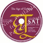 The Age of Getting